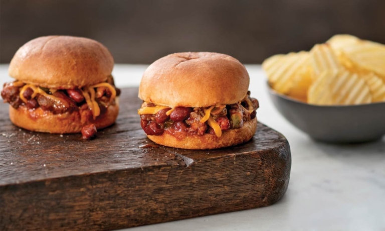 Sausage Chili Sandwich Sliders Recipe Bob Evans Farms