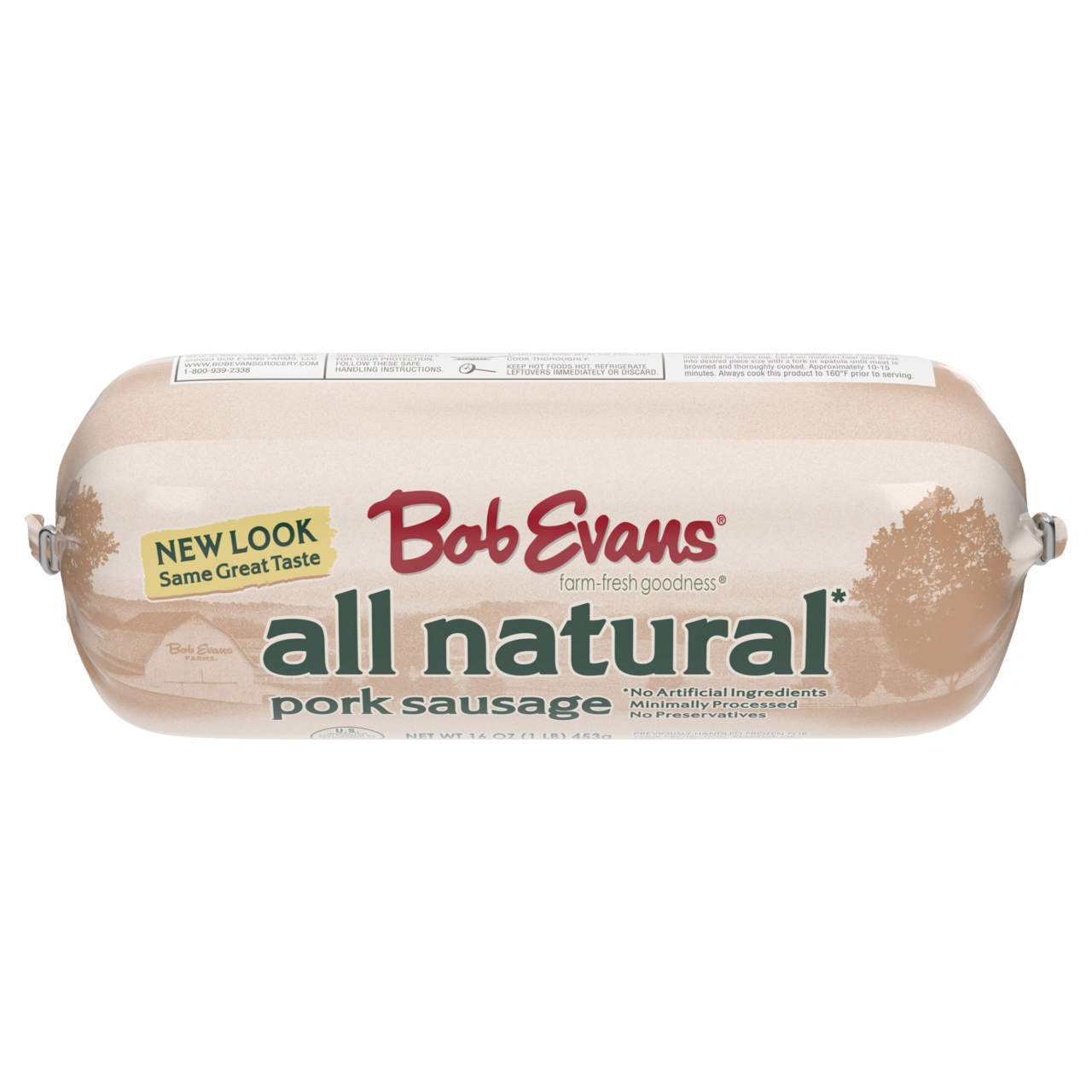 Bob Evans All Natural Original Roll Sausage Bob Evans Farms