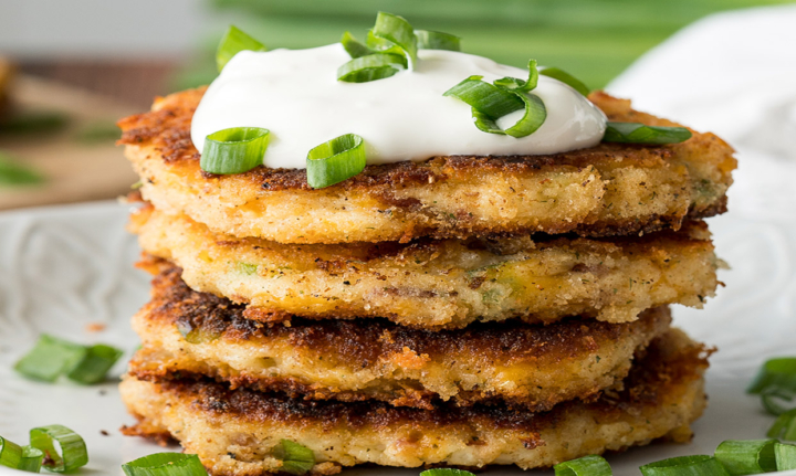 Loaded Mashed Potato Cakes Recipe | Bob Evans Farms