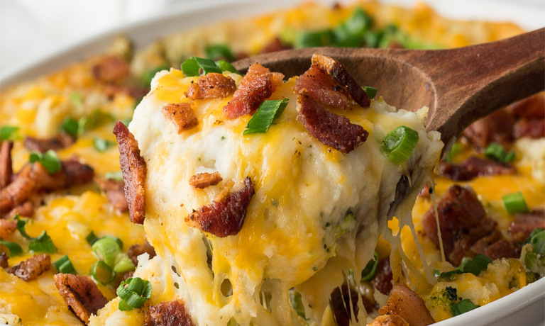 Twice-Baked Potato Casserole Recipe | Bob Evans Farms