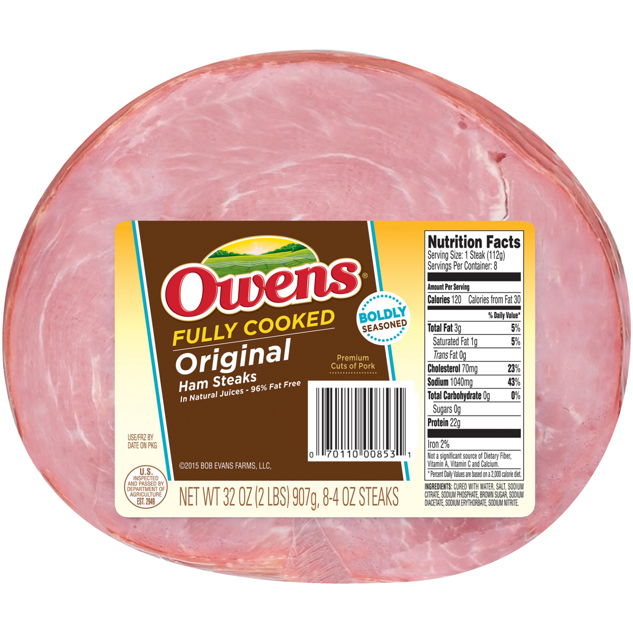 Owens Original Ham Steaks | Bob Evans Farms