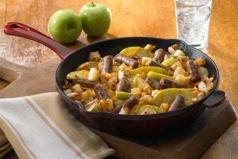 Sausage Apple Potato Skillet