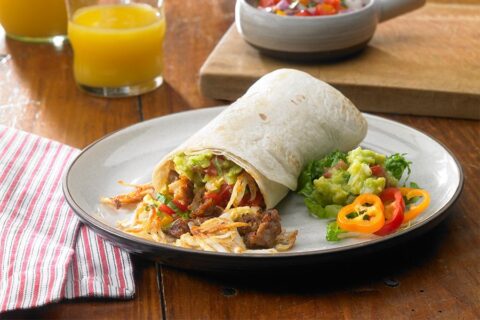 Ultimate Guacamole Burrito