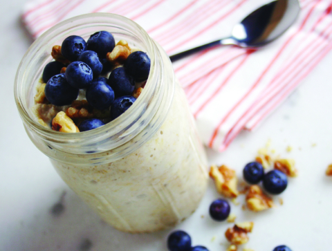 Overnight Oats with Egg Whites