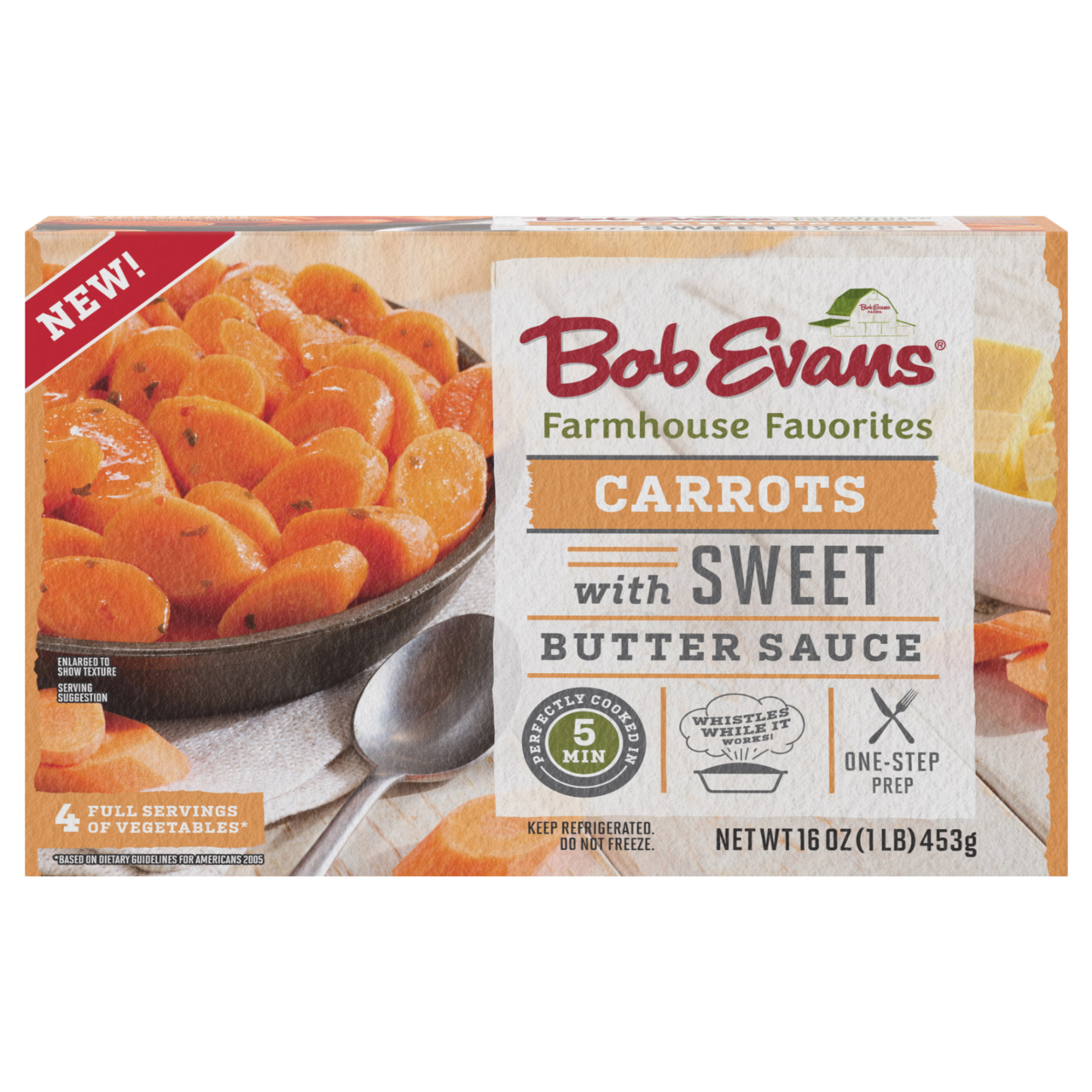 Bob Evans Carrots with Sweet Butter Sauce | Bob Evans Farms