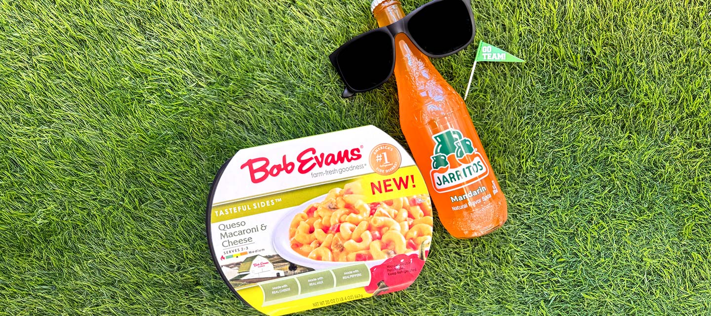 Photo of Bob Evans products and Jarritos products